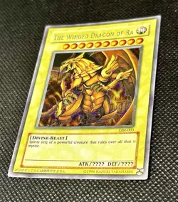The Winged Dragon of Ra GBI-003 Secret Rare Promo NM VLP - Image 3
