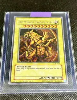 The Winged Dragon of Ra GBI-003 Secret Rare Promo NM VLP - Image 6