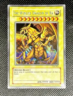 The Winged Dragon of Ra GBI-003 Secret Rare Promo NM VLP - Image 7