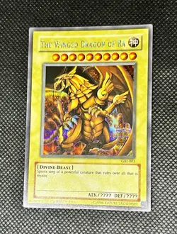 The Winged Dragon of Ra GBI-003 Secret Rare Promo NM VLP - Image 8