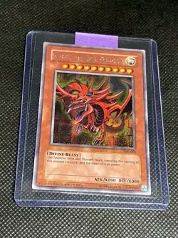 Yu-Gi-Oh! TCG - Slifer the Sky Dragon GBI-001 Secret Rare GBA Promo VLP LP - Image 5