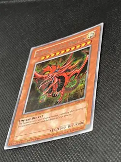 Yu-Gi-Oh! TCG - Slifer the Sky Dragon GBI-001 Secret Rare GBA Promo VLP LP - Image 7