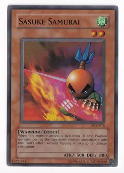 Yugioh Sasuke Samurai PGD-015  Super Rare Pharaonic Guardian - Image 1