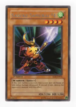 Sasuke Samurai #4 - RDS-EN016 - Ultimate Rare - 1st Edition YUIGIOH - Image 1