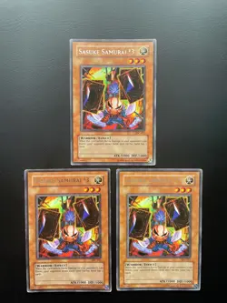 Yugioh Sasuke Samurai #3 IOC-011 Rare Unlimited Edition HP X3 - Image 1