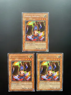 Yugioh Sasuke Samurai #3 IOC-011 Rare Unlimited Edition HP X3 - Image 3