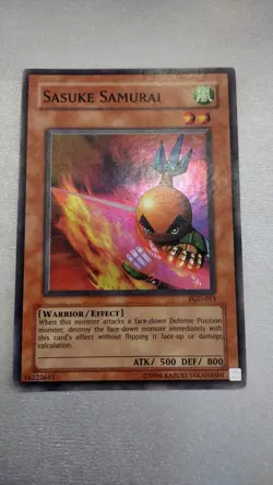 Yugioh! LP Sasuke Samurai - PGD-015 - Super Rare - Unlimited Edition Lightly Pla - Image 1