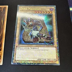 YUGIOH BLUE EYES WHITE DRAGON & DARK MAGICIAN DUEL TERMINAL RARE HAC1-EN001 002 - Image 6