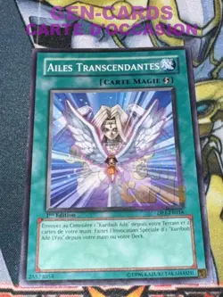 USED Yu Gi Oh Card TRANSCENDENT WINGS DP1-FR018 1st Edition 2 - Image 3