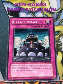 USED Yu Gi Oh Card GARAGE MIRACLE POTD-FR055 NEAR MINT - Image 1