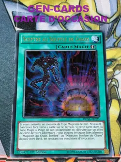 USED Yu Gi Oh Card CHAOS BREATH SCEPTER DUSA-FR025 1st Edition - Image 1