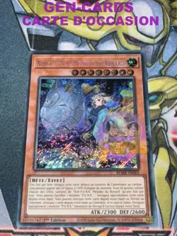 USED Yu Gi Oh NOH P.U.N.K. Card FOX MELODY BLMR-FR063 1st Edition - Image 1