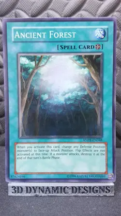 | Yugioh Ancient Forest ANPR-EN048 Super Rare Ancient Prophecy  NM-/VLP 🔥 | - Image 1