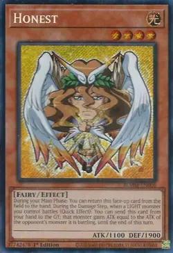 Yugioh! Honest - BLMM-EN006 - Secret Rare - 1st Edition Near Mint, English - Image 2