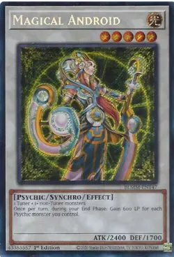 Yugioh! Magical Android - BLMM-EN147 - Secret Rare - 1st Edition Near Mint, Engl - Image 2