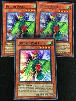 YUGIOH BIRD OF ROSES TSHD-EN018 SUPER X3 (NM) TWO ARE 1ST - Image 2