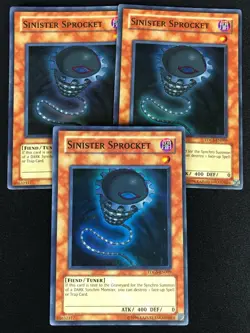 YUGIOH SINISTER SPROCKET TDGS-EN009 SUPER X3 (LP) - Image 2