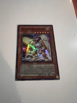 Yugioh Gladiator Beast Alexander GLAS-EN017 Super Rare 1st edition - Image 4