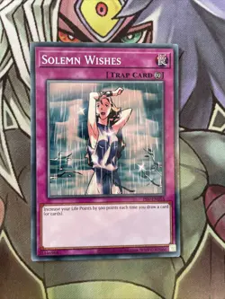 PSV-EN055 Solemn Wishes - Common - NM Yugioh Card - Image 3