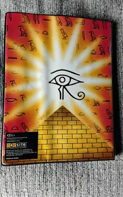 Vintage 2002 Konami Yu-Gi-Oh 20 Page Card Book Binder. With 160 Pokémon Cards - Image 1