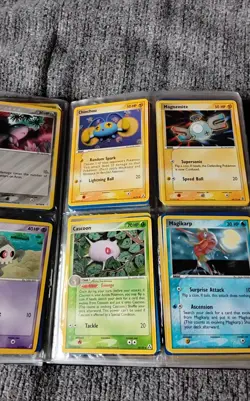 Vintage 2002 Konami Yu-Gi-Oh 20 Page Card Book Binder. With 160 Pokémon Cards - Image 6