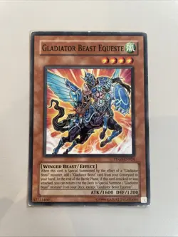 TDGS-EN024 Gladiator Beast Equeste Unlimited - Common - YuGiOh LP - Image 1