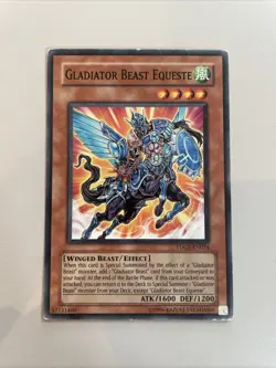 TDGS-EN024 Gladiator Beast Equeste Unlimited - Common - YuGiOh LP - Image 3