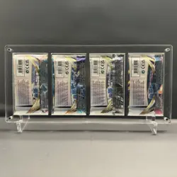 TCG 4x Booster Pack Acrylic Case Holder - Pokemon, Yu-Gi-Oh, and Magic w/ Stand - Image 3
