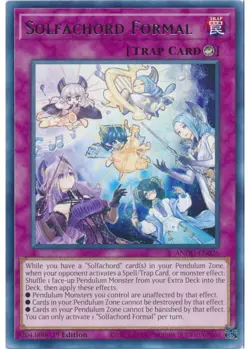 Yugioh - Solfachord Formal (Rare) (1st Edition) - ANGU-EN026 P - Image 2