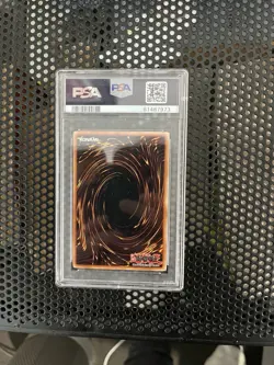 2004 YUGIOH SOD-ENO34 OJAMA KING ULTIMATE RARE PSA 9 MINT - Image 2