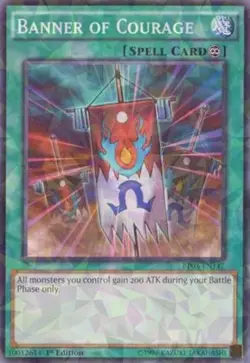 Banner of Courage - BP03-EN147 - Shatterfoil - 1st Edition x1 - Lightly Played - Image 2