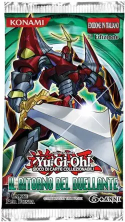 Yu-Gi-Oh! The Return of the Duelist 1st Edition Envelope 9 Cards (IT) - Image 2