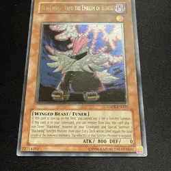 YUGIOH BLACKWING - VAYU THE EMBLEM OF HONOR ULTIMATE RARE ANPR-EN005 - Image 9