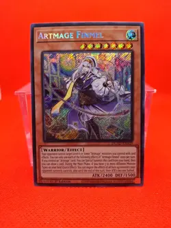YuGiOh! Artmage Finmel *Secret Rare* Duelist's Advance DUAD-EN009 - Image 1