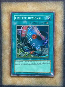 Yugioh Limiter Removal PSV-064 Super Rare Original Print MP - Image 1