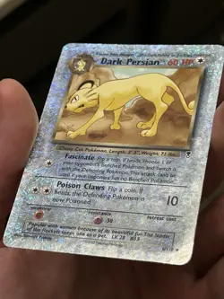 POKEMON TCG Dark Persian 6/110 Legendary Collection Reverse Holo Card MP - Image 3
