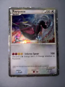 2011 Shiny Rayquaza Call of Legends SL10 Holo Secret Rare Pokemon Card NM-Mint - Image 1