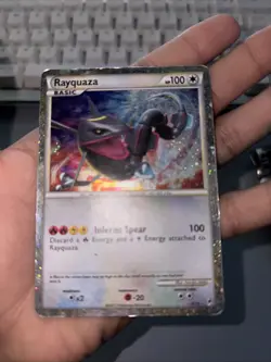 2011 Shiny Rayquaza Call of Legends SL10 Holo Secret Rare Pokemon Card NM-Mint - Image 4