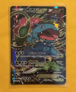 Venusaur EX XY123 XY Holo NM Pokemon Trading Card  - Image 1