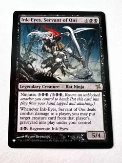 MTG Ink-Eyes, Servant of Oni - The List, Light Play, English The List Reprints - Image 1