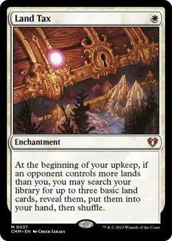 MTG CMM NM FOIL Land Tax - Image 1