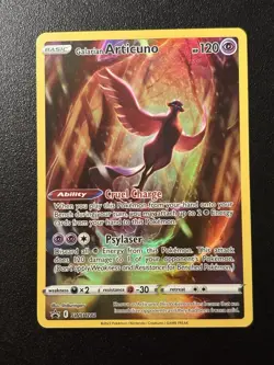 Galarian Articuno SWSH282 Black Star Promo Holo Full Art Pokemon Card 2023 NM - Image 1