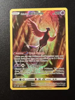 Galarian Articuno SWSH282 Black Star Promo Holo Full Art Pokemon Card 2023 NM - Image 2