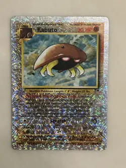 Kabuto Reverse Holo Foil Pokemon Legendary Collection 48/110 2002 Vintage MP - Image 1