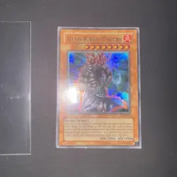Hino-Kagu-Tsuchi LOD-070 Legacy of Darkness Unlimited Holo 2 Vintage YuGiOh LP - Image 2
