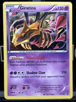 Giratina XY184 Black Star Promo Cosmos Holo Pokemon Card NM - Image 3
