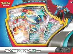 Pokemon TCG: Roaring Moon ex Box (1 Foil Promo Card, 1 Oversize Foil Card & 4 Bo - Image 2