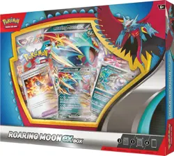 Pokemon TCG: Roaring Moon ex Box (1 Foil Promo Card, 1 Oversize Foil Card & 4 Bo - Image 3