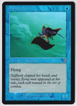 MTG Foil 1X Flying Men X1 Time Spiral (Timeshifted) Magic - LP - Image 1