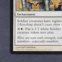 MTG - 1x Mobilization - Tenth (X) Edition - LP - Magic the Gathering Rare White - Image 3